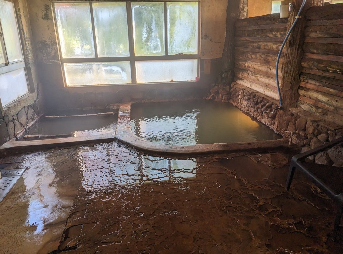 Utopia Warakuen Shiriuchi Onsen Inn-浴室