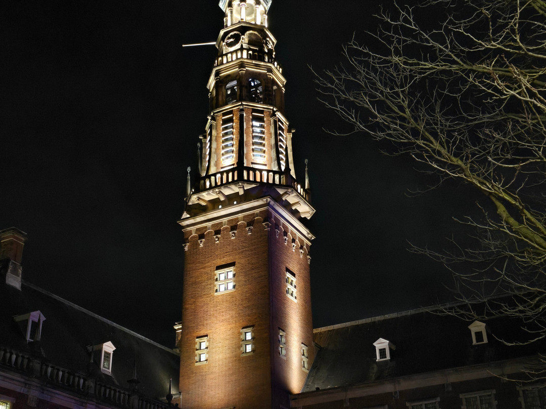 het Stadhuis van Leiden uit 1596-莱顿必去景点