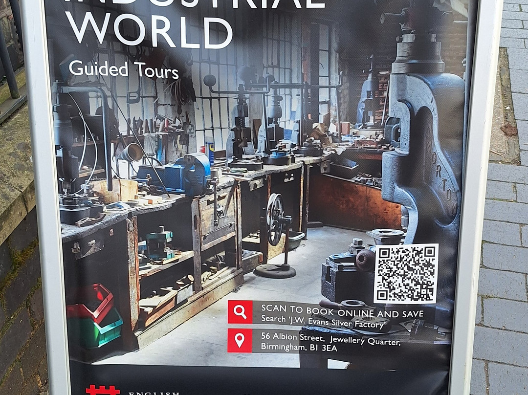 J. W. Evans Silver Factory-伯明翰必去景点