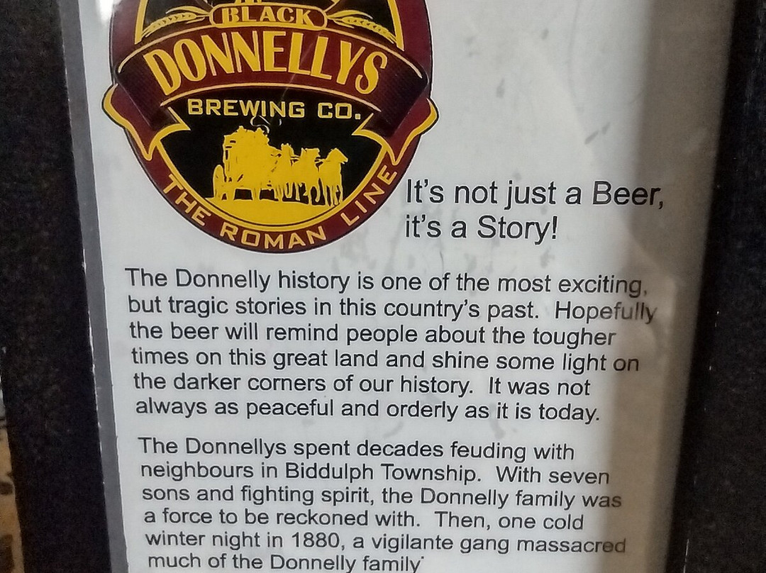 Black Donnellys Brewing Company-Mitchell必去景点