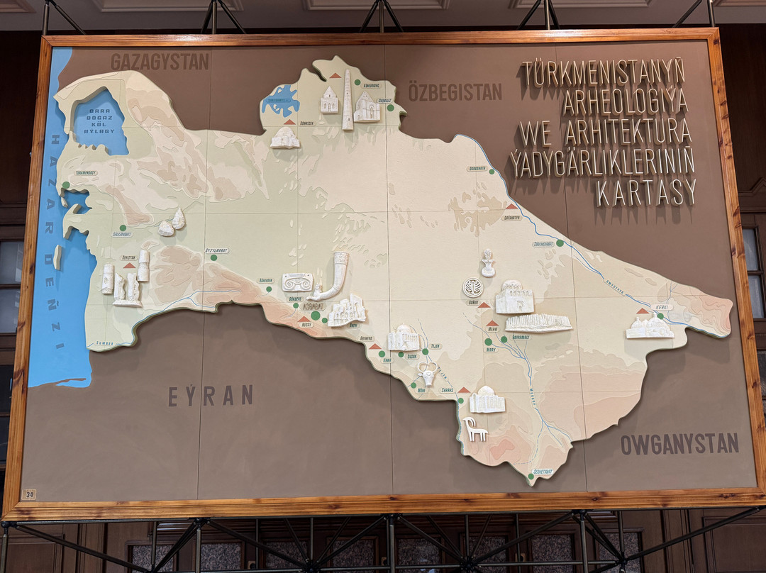 Ashgabat National Museum of History-阿什哈巴德必去景点