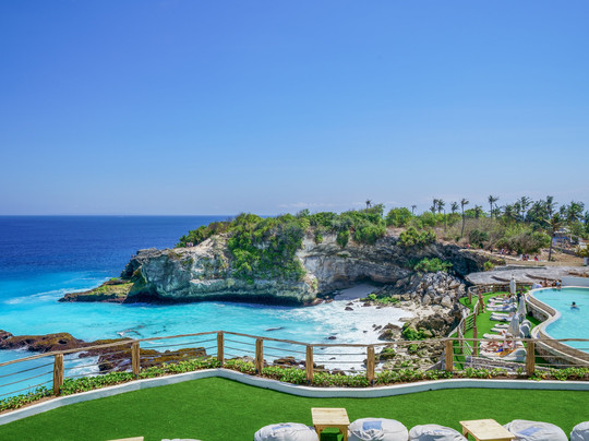 努沙切宁安岛酒店住宿-Blue Lagoon Avia Villas