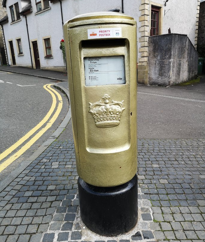 Andy Murray's Gold Post Box-Dunblane必去景点