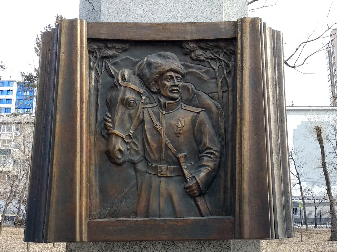 Памятник Пограничникам-哈巴罗夫斯克必去景点