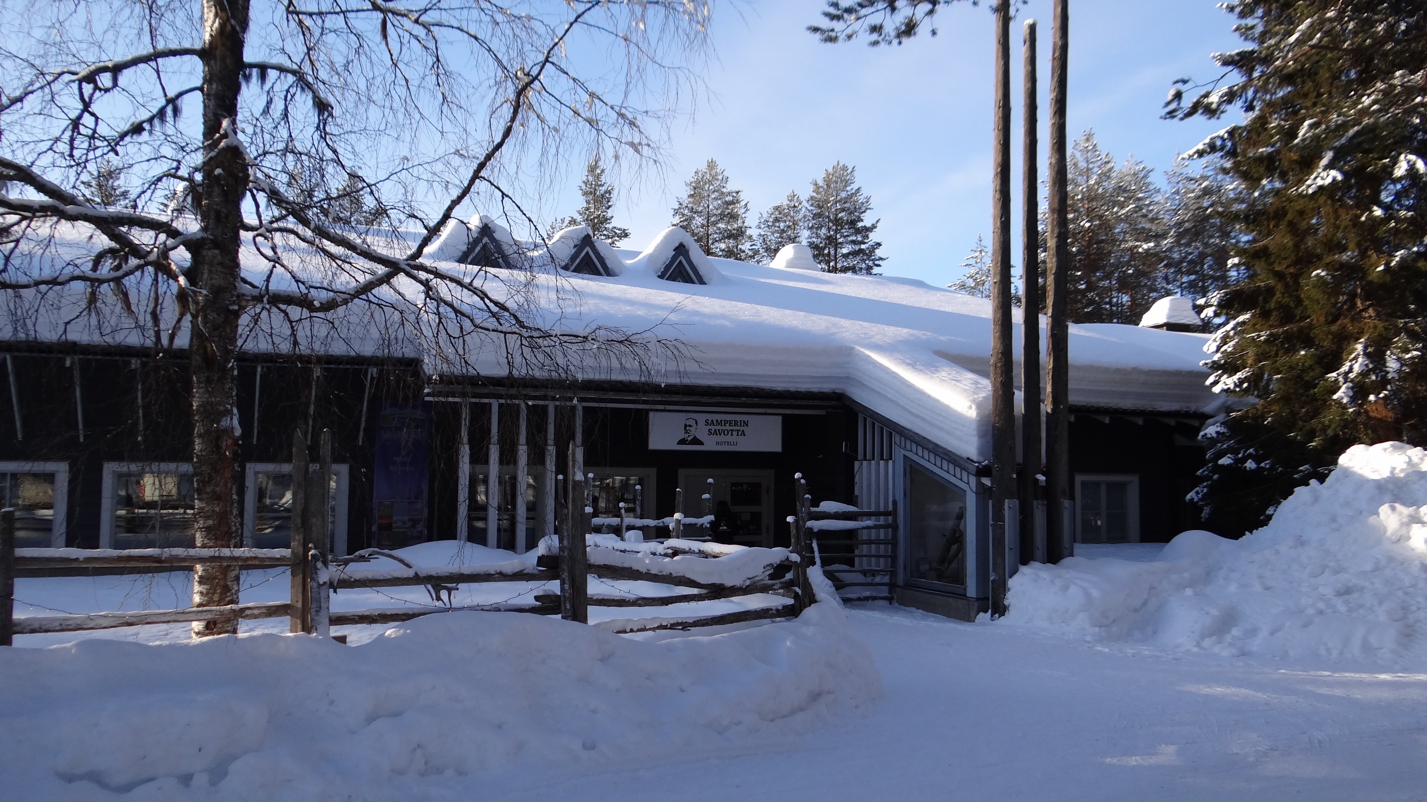 Hotelli Samperin Savotta-浴室