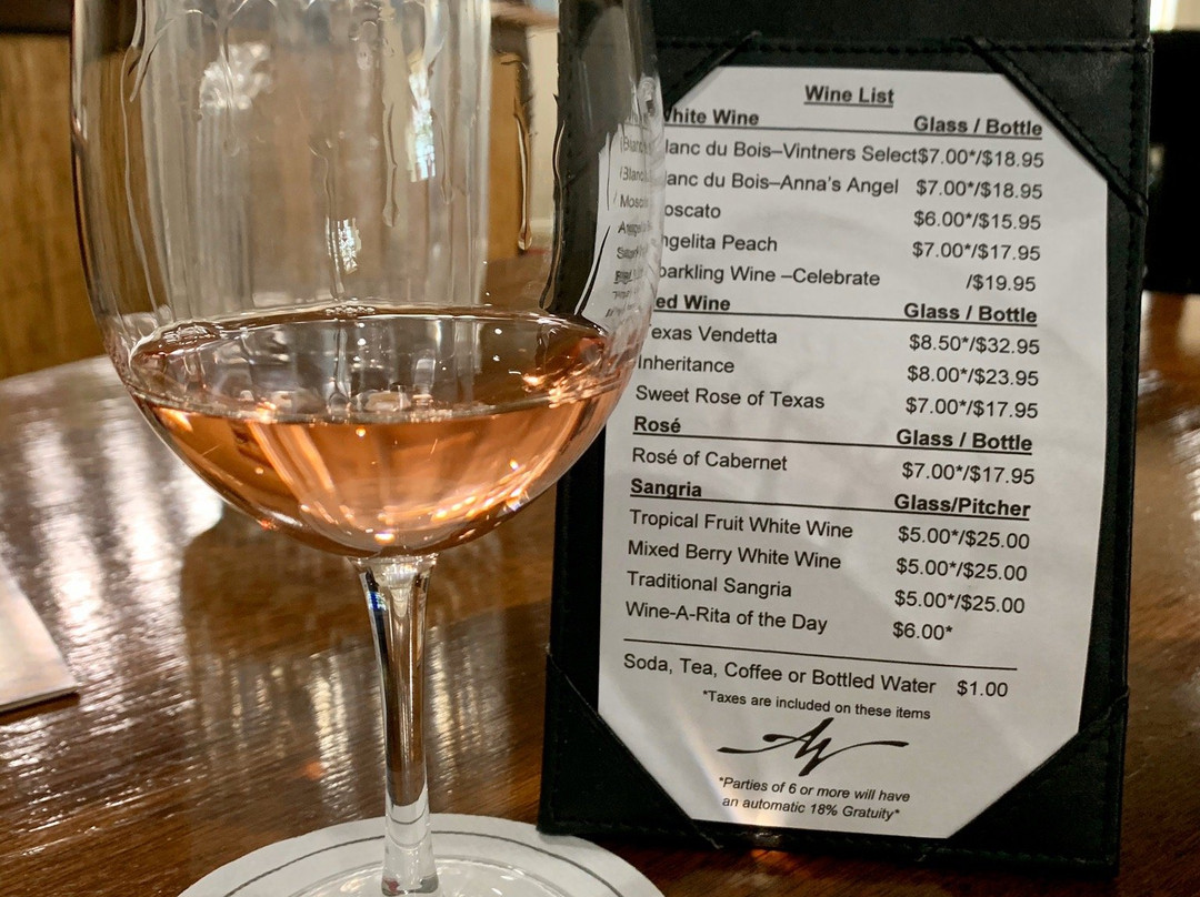 Angelita Vineyard & Winery-Corsicana必去景点