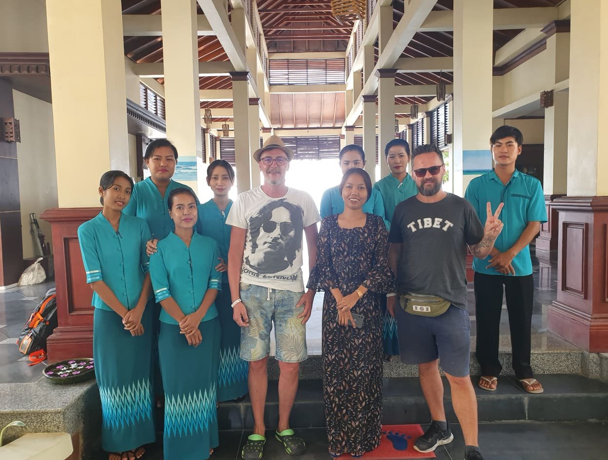 Merciel Retreat & Resort, Ngapali-浴室