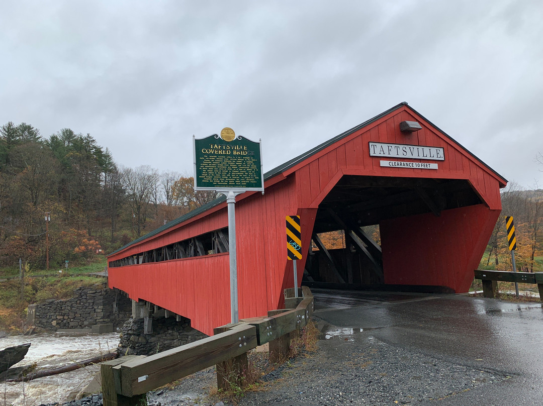 Taftsville Covered Bridge-伍德斯托克必去景点