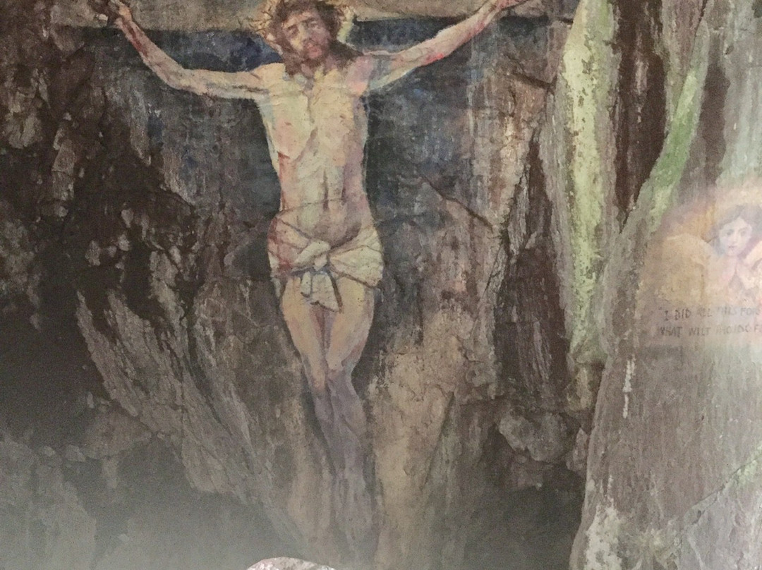 Davaar Island Cave Painting of the Crucifixion景点图片