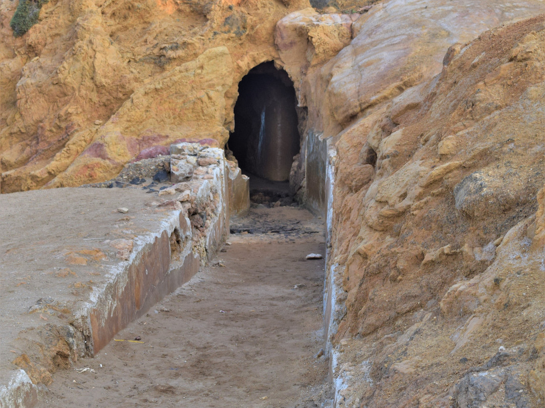 Old Water Supply Entrance Of Las Salinas