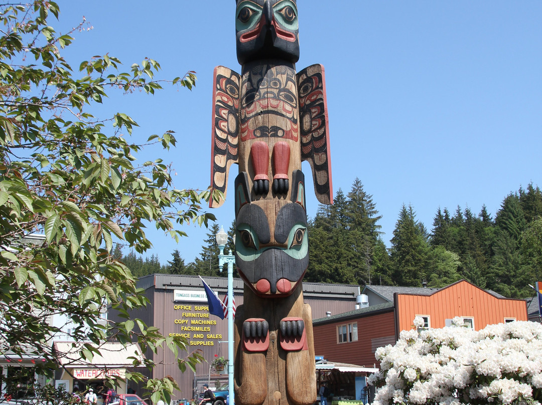Chief Kyan Totem Pole-凯奇坎必去景点