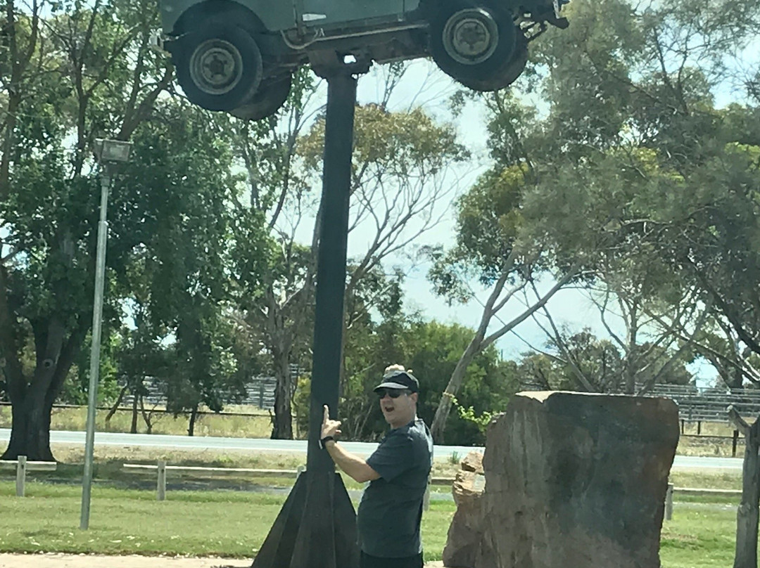 Landrover On A Pole景点图片