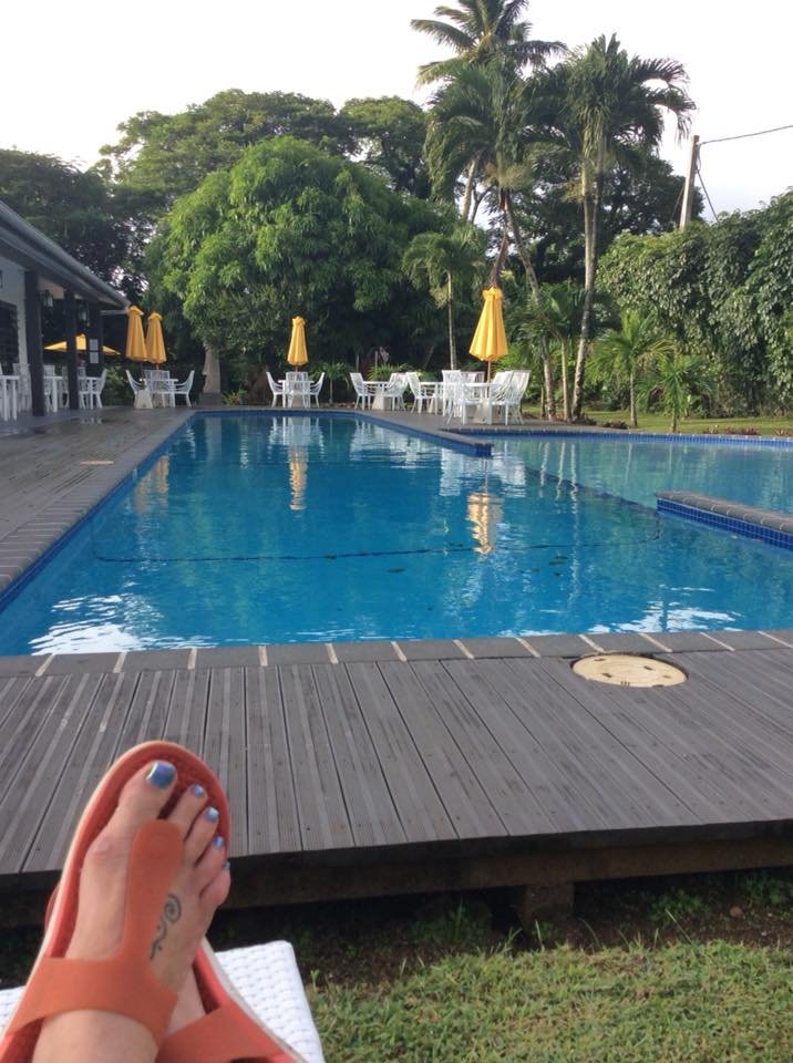 Wellesley Hotel Rarotonga-泳池