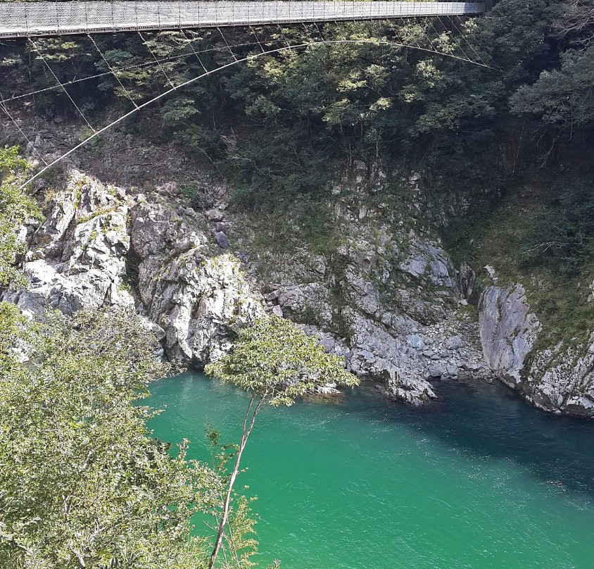 Akagawa Bridge-三好市必去景点