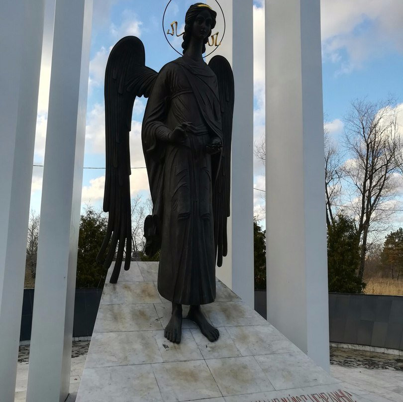 Monument Chernobyl Angel-鄂木斯克必去景点