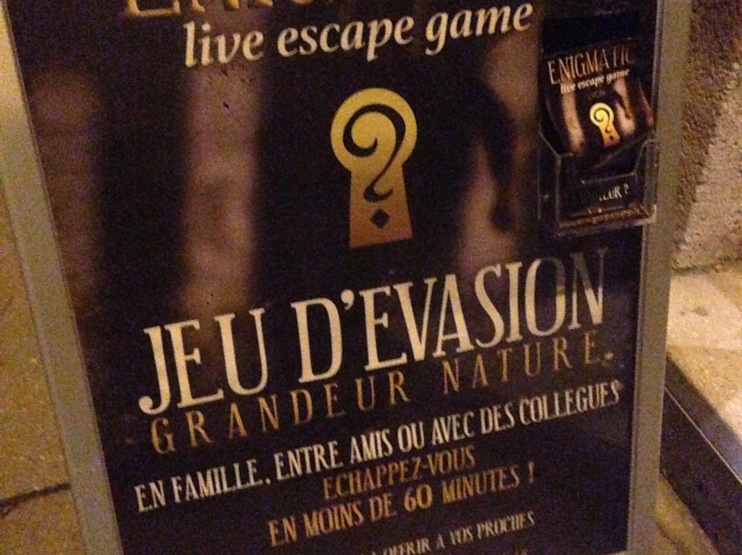 Enigmatic Live Escape Game - Lyon-里昂必去景点