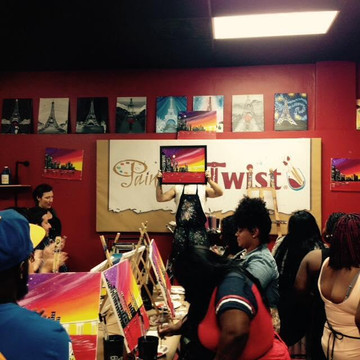 Painting with a Twist-迈阿密必去景点