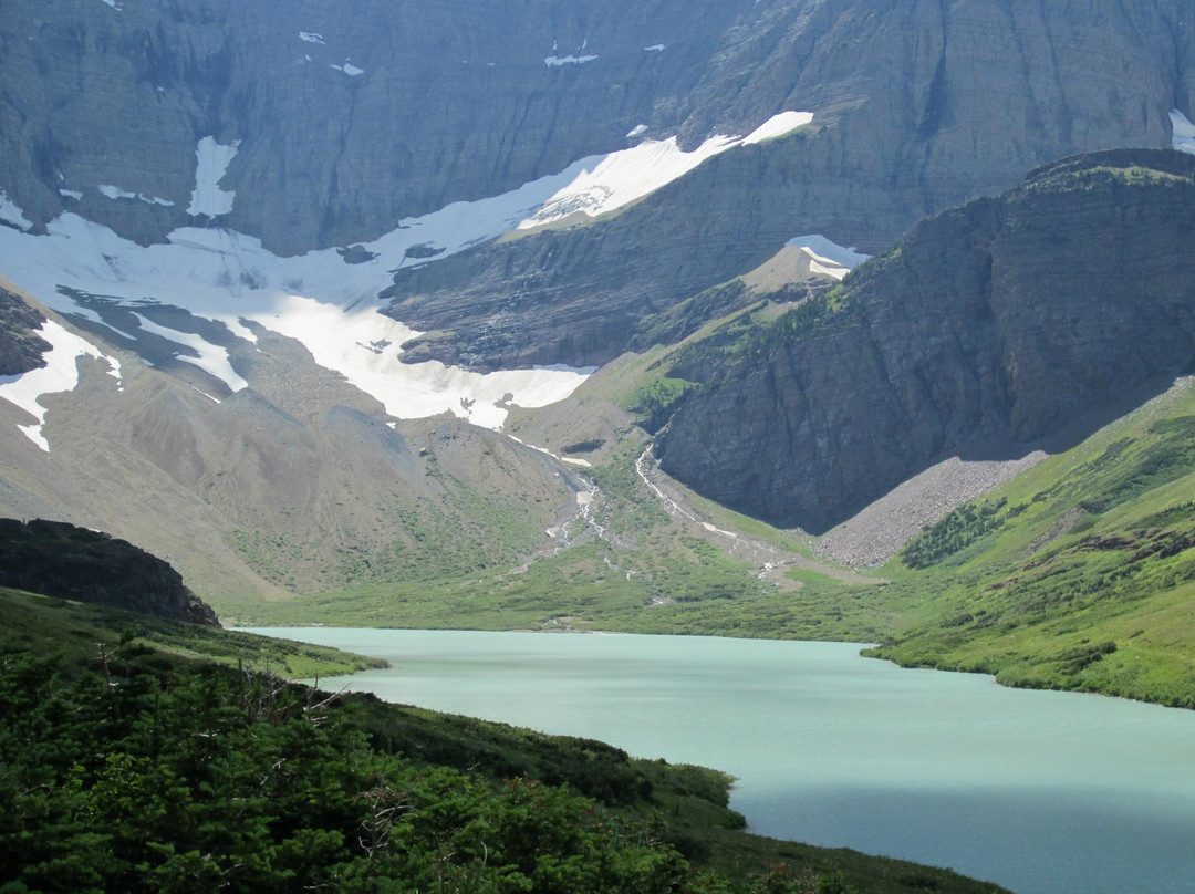 Cracker Lake Hike-冰河国家公园必去景点