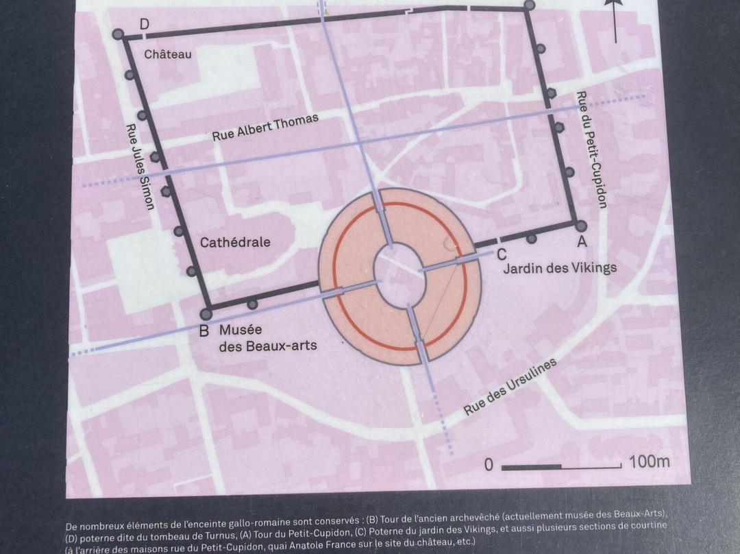 Enceinte gallo-Romaine-图尔必去景点