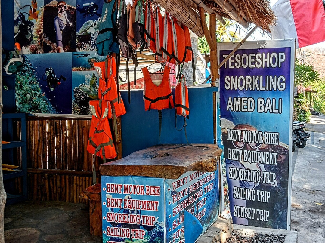 Tesoeshop Snorkeling Amed Bali-Bunutan必去景点