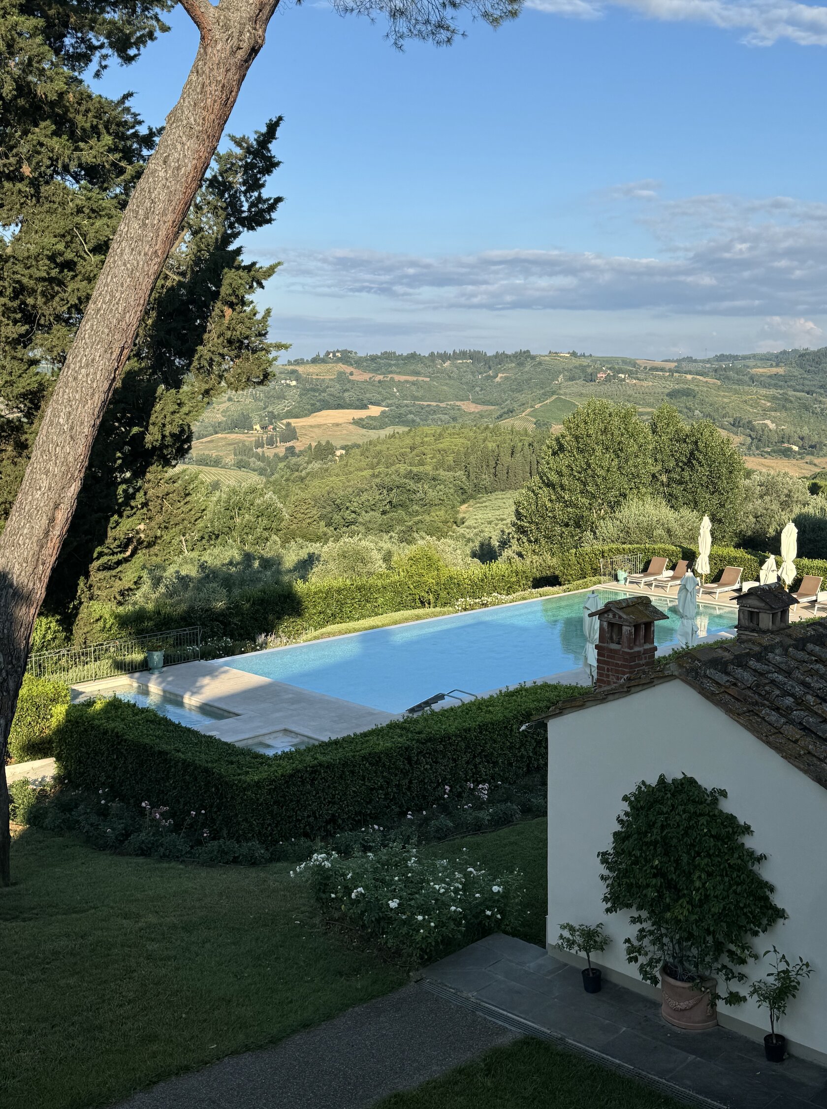 Villa Le Calvane-泳池