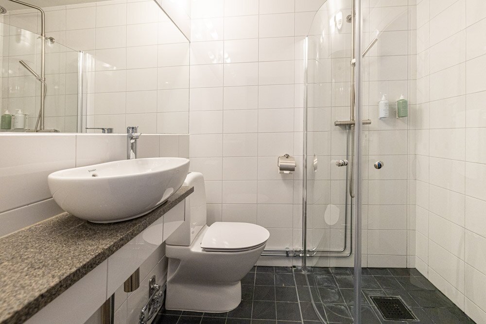 Hotell Bruksvallsliden-浴室