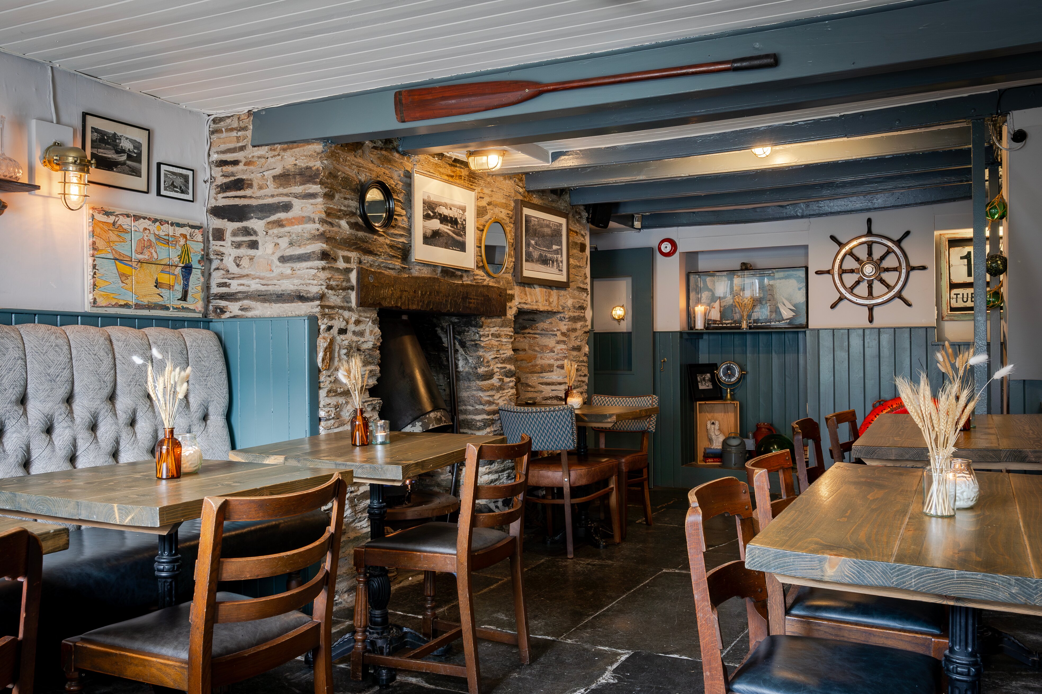 Port Gaverne Restaurant & Hotel-餐饮