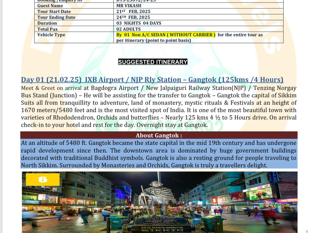 Darjeeling Travels-Bagdogra必去景点