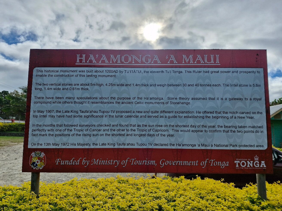 Ha'amonga'a Maui Trilithon-Tongatapu Island必去景点