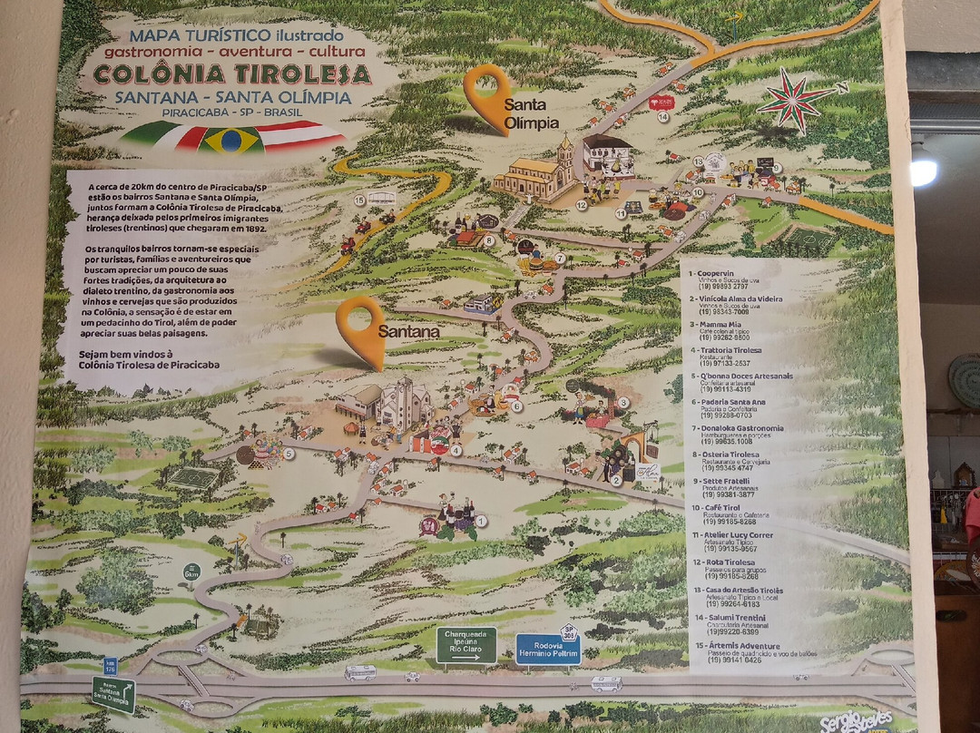 Bairro Santa Olímpia-皮拉西卡巴必去景点