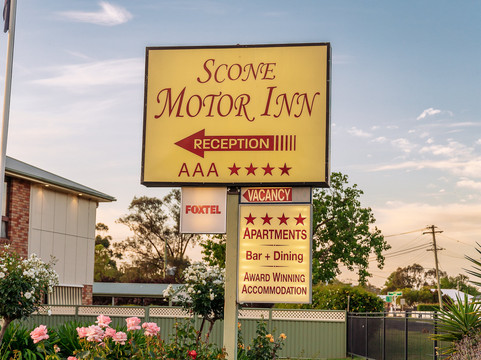 Middle Brook酒店住宿-Scone Motor Inn
