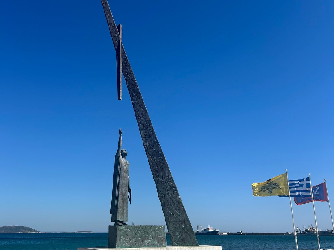 Pythagoras Statue-Pythagorion必去景点