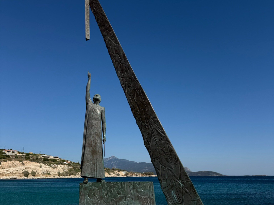 Pythagoras Statue-Pythagorion必去景点