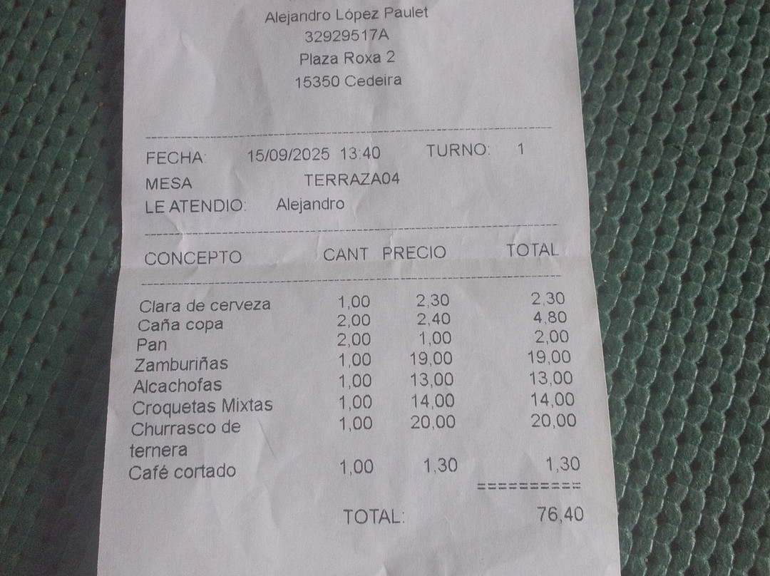 Taberna Mar y Tierra