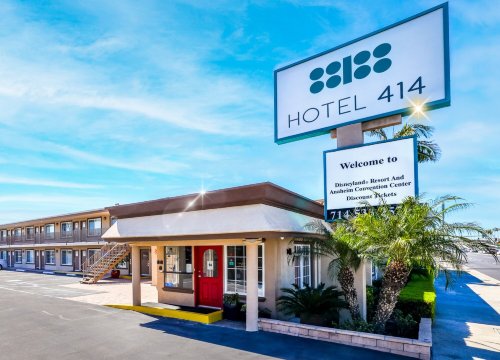 阿纳海姆414酒店-浴室