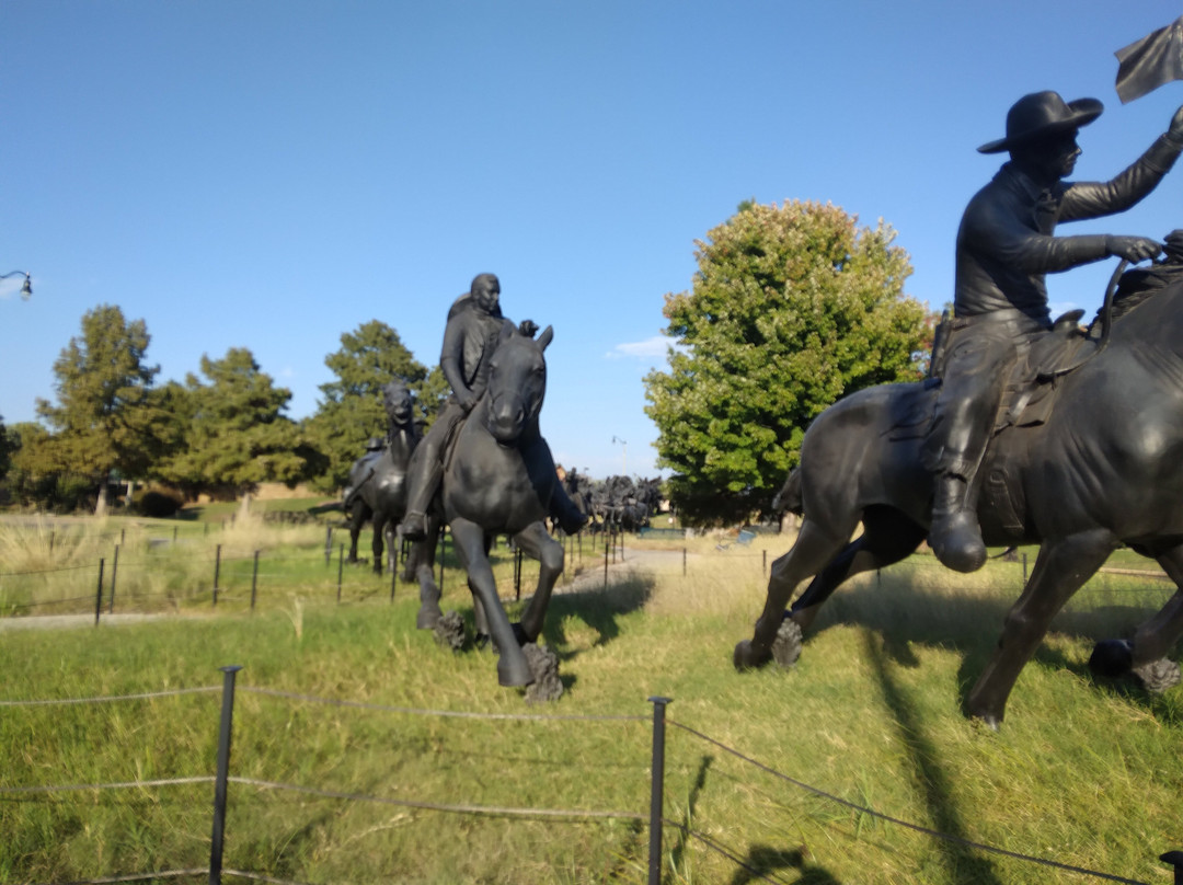 Centennial Land Run Monument-俄克拉何马城必去景点