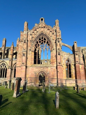 Melrose Abbey-Melrose必去景点