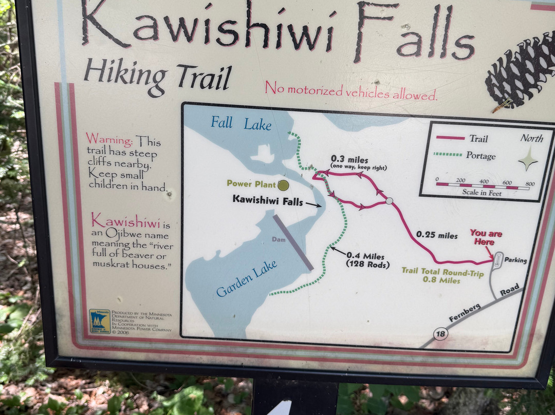 Kawishiwi Falls Trail-伊利必去景点