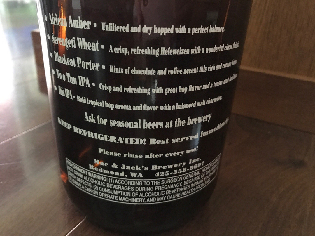 Mac & Jack's Brewery