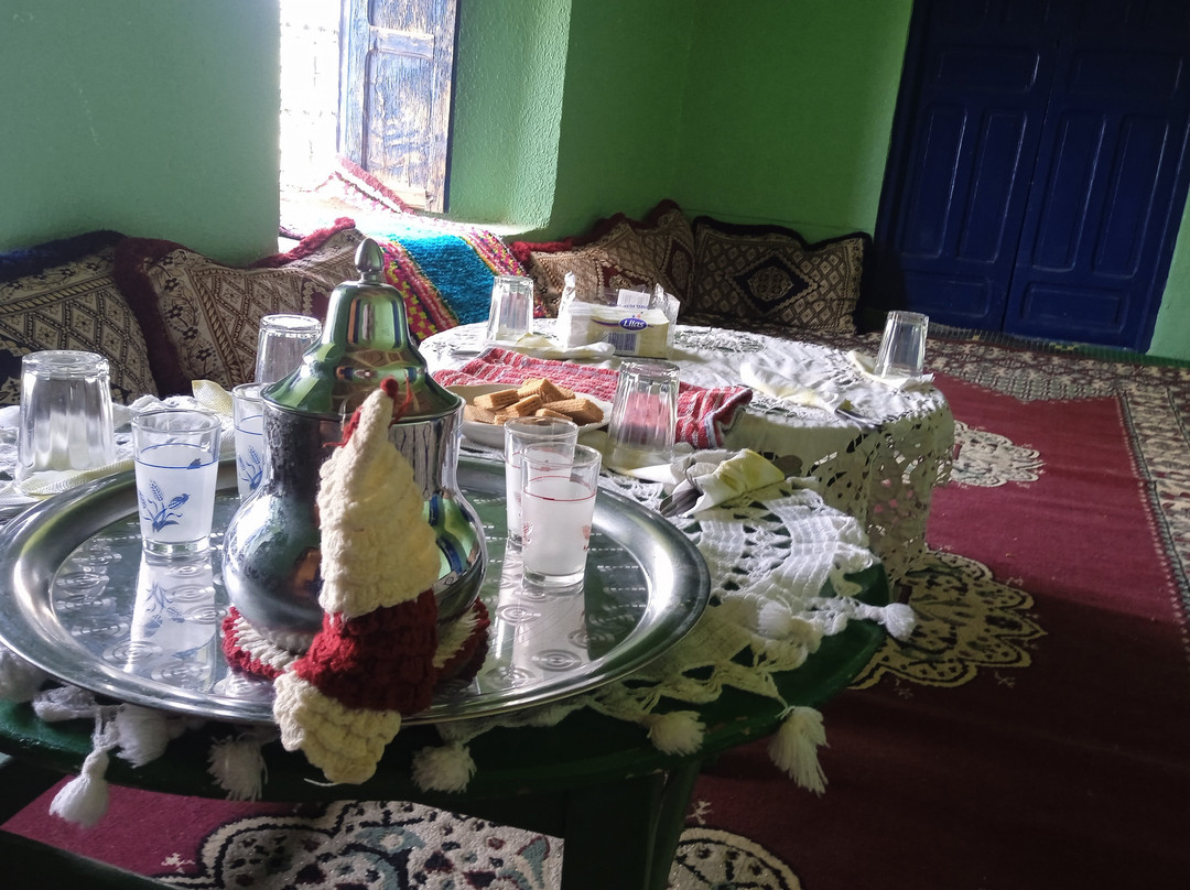 Ouled Brahim Skoura餐馆和美食-Manger Chez L'habitant Sidi Flah