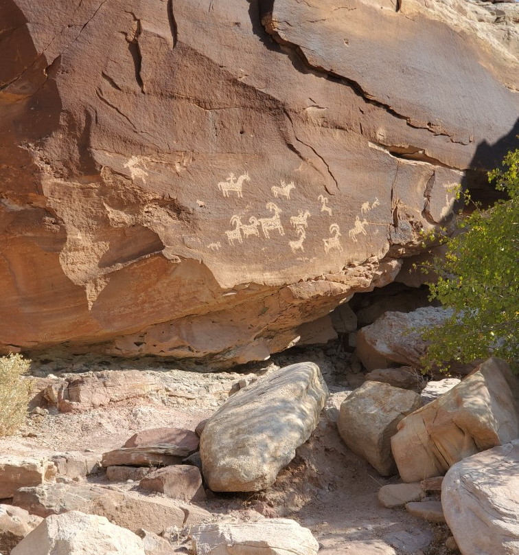 Wolfe Ranch Rock Art-拱门国家公园必去景点