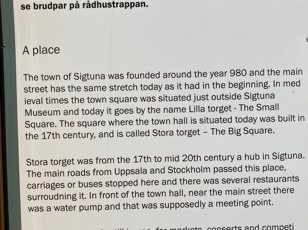 Sigtuna Rådhus-西格蒂纳必去景点