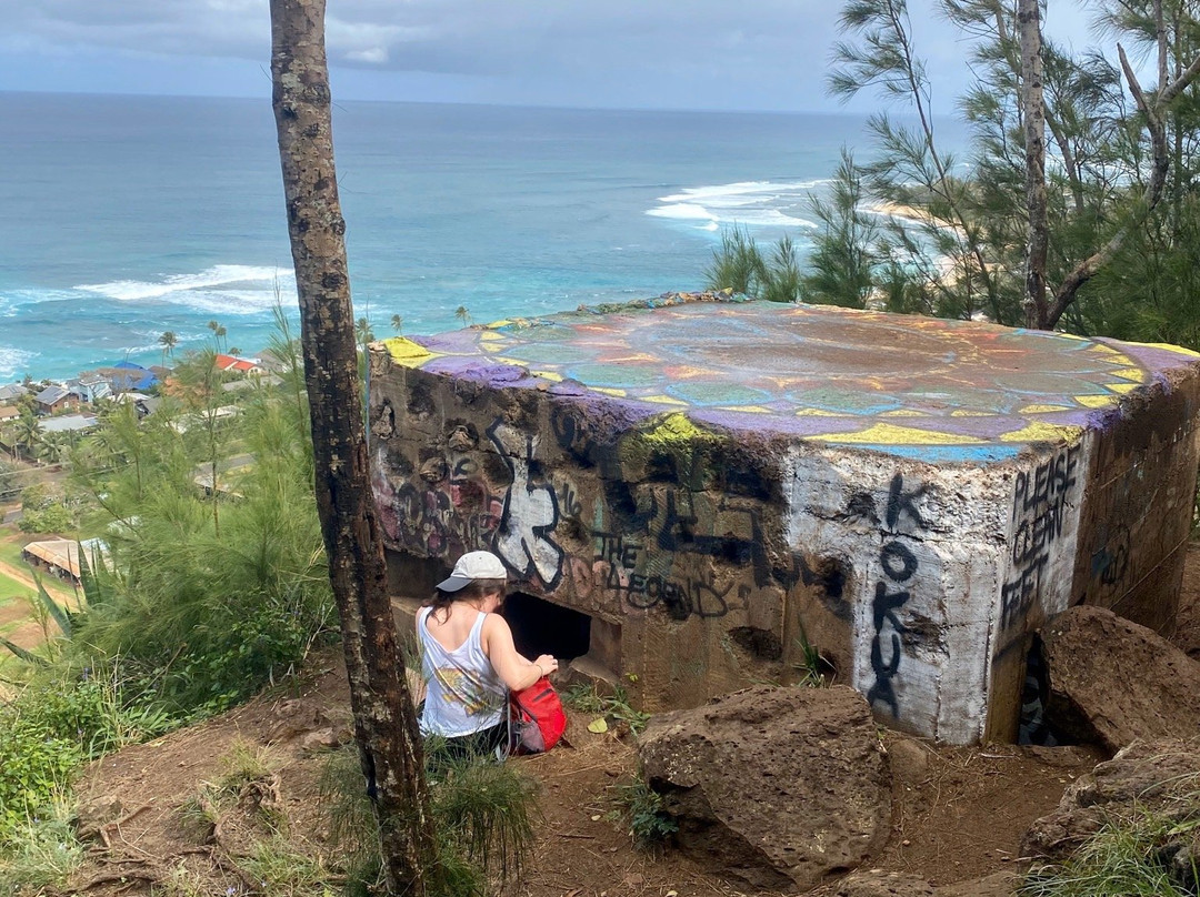 Ehukai Pillbox Hike-哈雷瓦必去景点