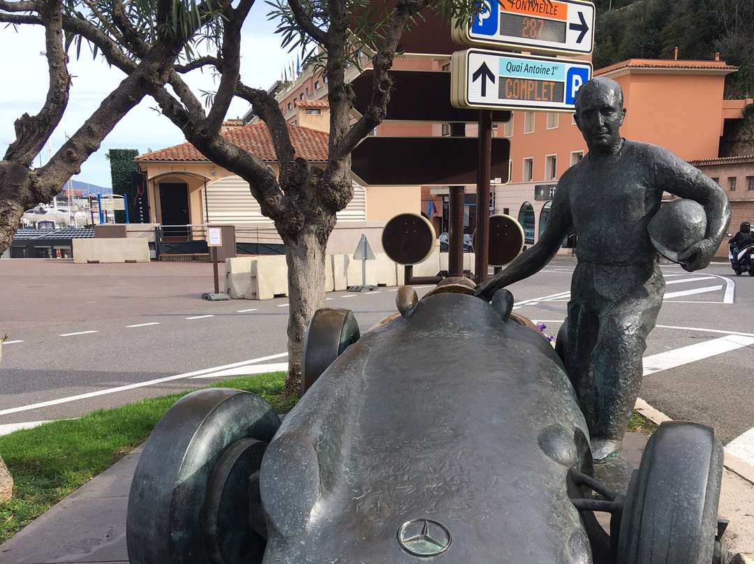 Juan Manuel Fangio Statue-蒙特卡洛必去景点