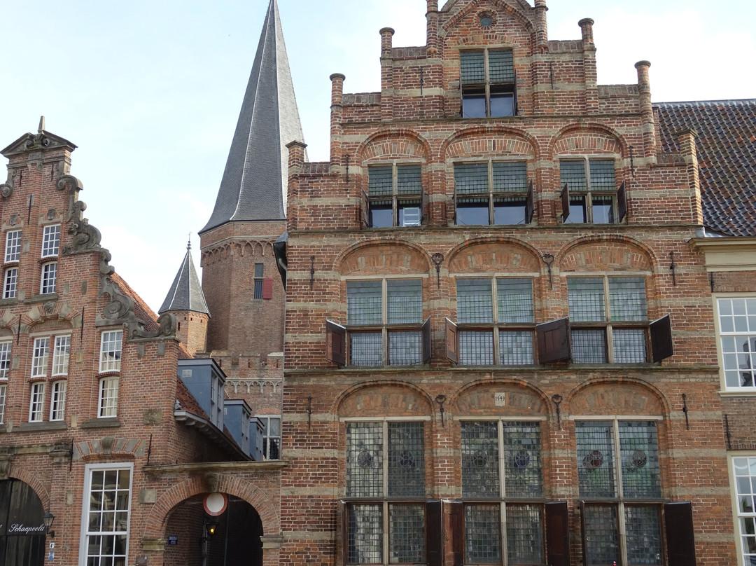 Zaadmarkt Zutphen-Rijksmonument woonhuis Het Bolwerck uit 1549景点图片