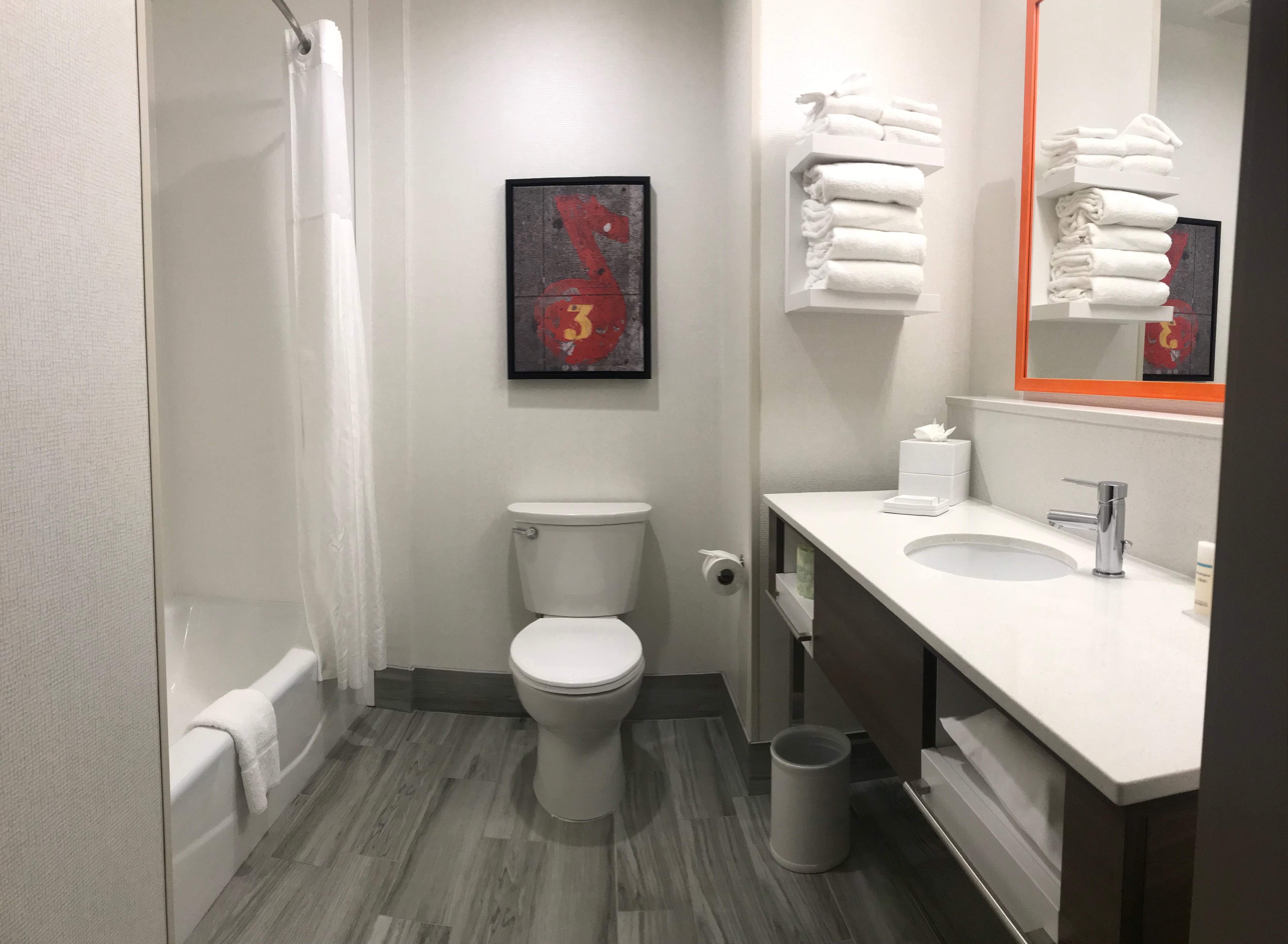 Hampton Inn & Suites Buena Park-浴室