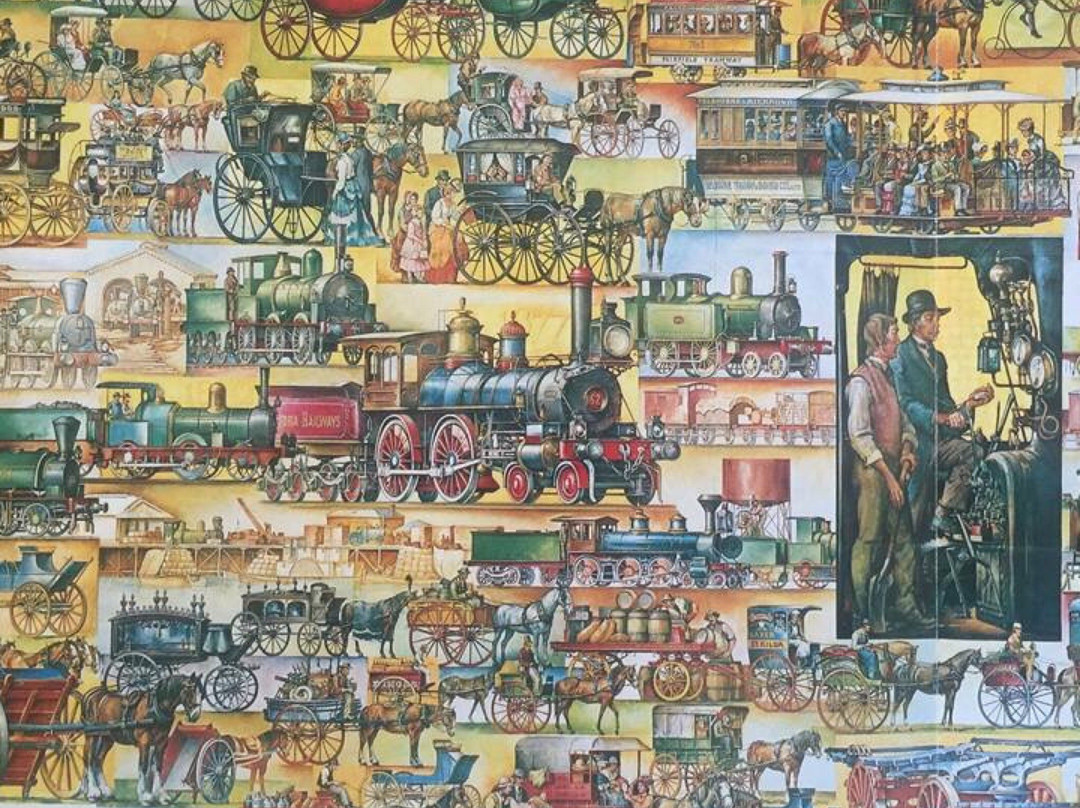 History of Transport Mural景点图片
