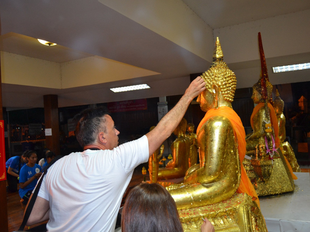Chedi Yot Thong Temple-彭世洛必去景点