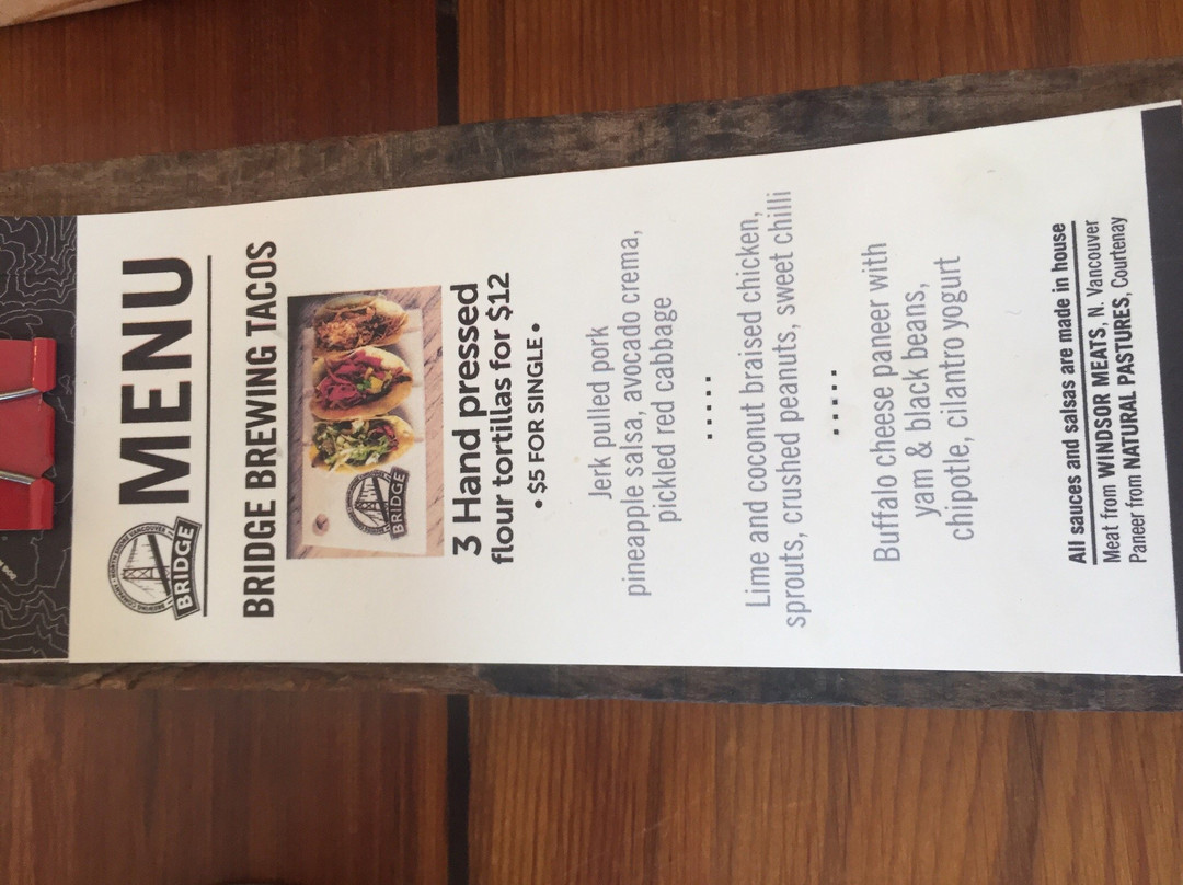 Bridge Brewing Company-北温哥华必去景点