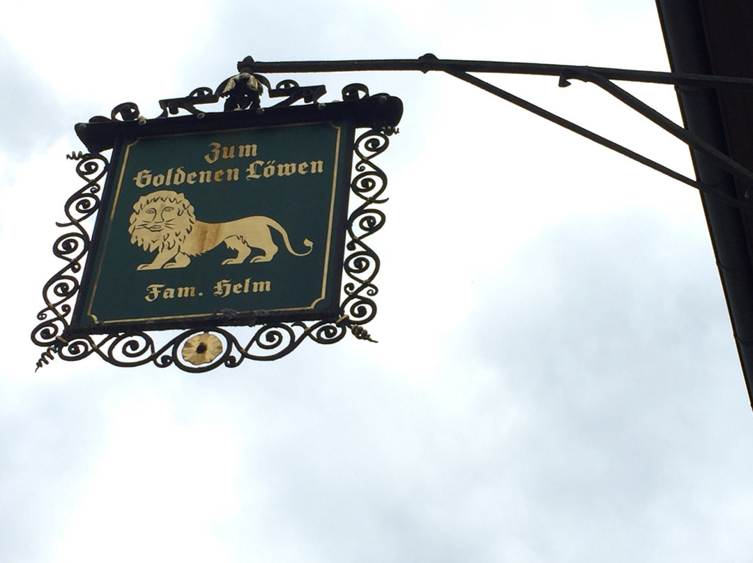 Guttersbach餐馆和美食-Zum Goldenen Lowen